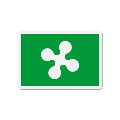 Flag of Lombardy Italy - Refrigerator Magnet - The Sticker Space
