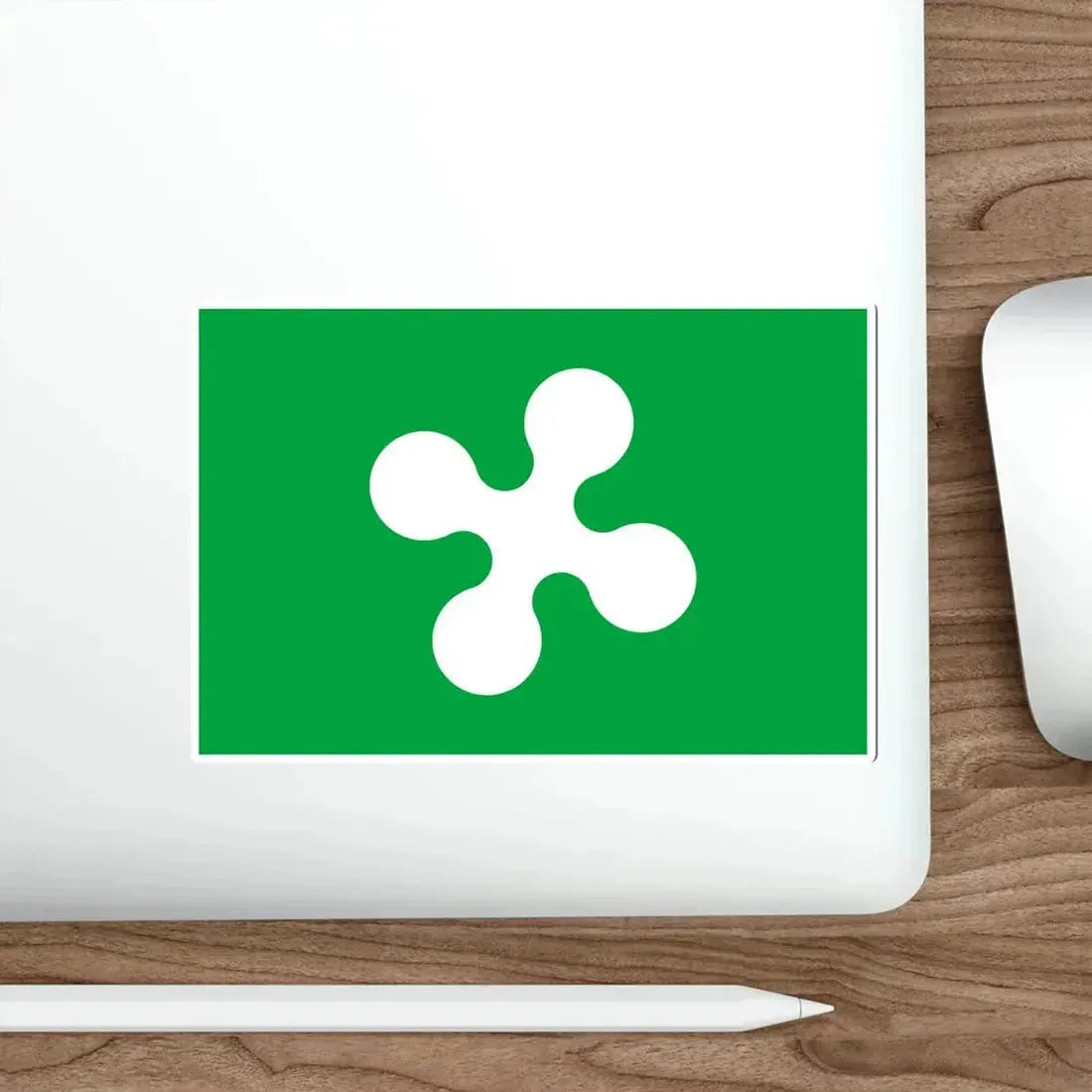 Flag of Lombardy Italy STICKER Vinyl Die-Cut Decal - The Sticker Space