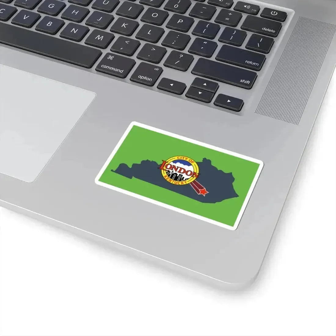 Flag of London Kentucky (United States) STICKER Vinyl Kiss-Cut Decal - The Sticker Space