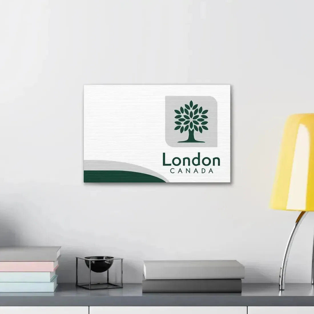 Flag of London Ontario Canada - Canvas Wall Art - The Sticker Space