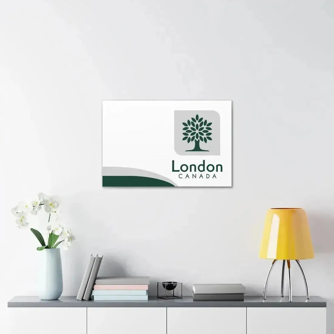 Flag of London Ontario Canada - Canvas Wall Art - The Sticker Space