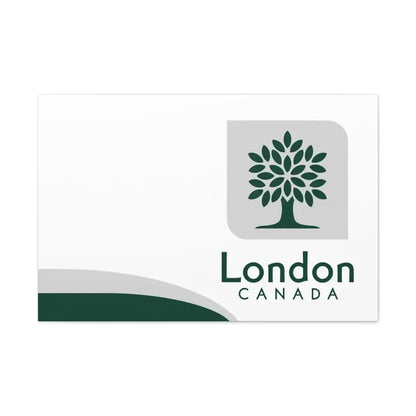Flag of London Ontario Canada - Canvas Wall Art - The Sticker Space