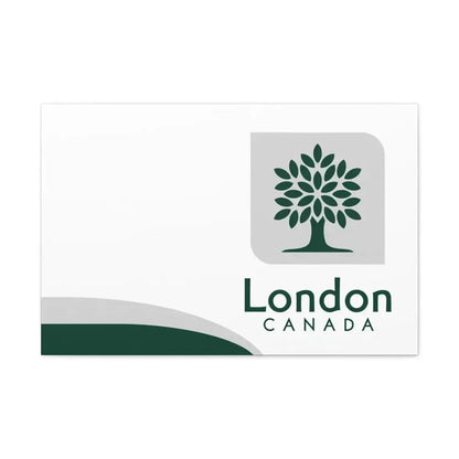 Flag of London Ontario Canada - Canvas Wall Art - The Sticker Space
