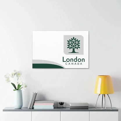 Flag of London Ontario Canada - Canvas Wall Art - The Sticker Space