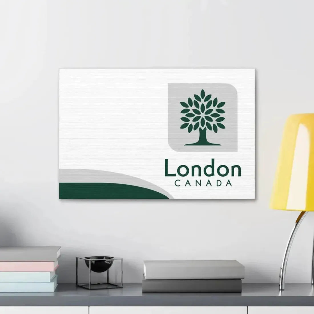 Flag of London Ontario Canada - Canvas Wall Art - The Sticker Space