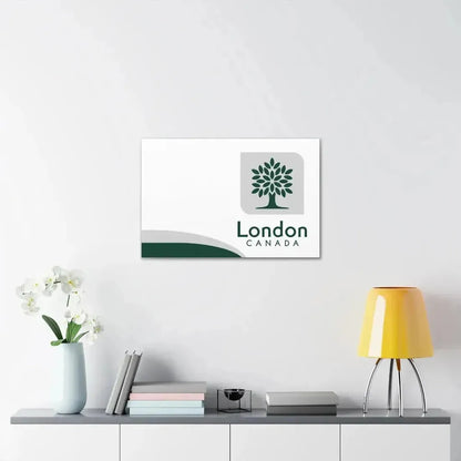 Flag of London Ontario Canada - Canvas Wall Art - The Sticker Space