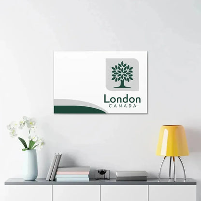 Flag of London Ontario Canada - Canvas Wall Art - The Sticker Space