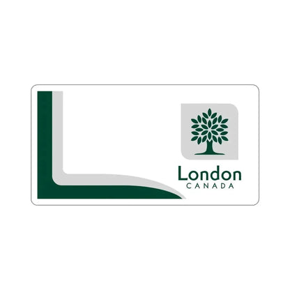 Flag of London Ontario Canada STICKER Vinyl Die-Cut Decal 3 Inch - The Sticker Space