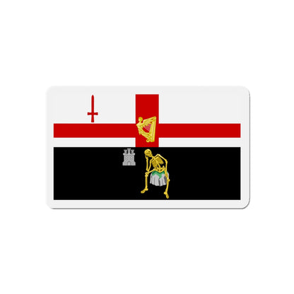 Flag of Londonderry Ireland - Die-Cut Magnet-5" x 5"-The Sticker Space