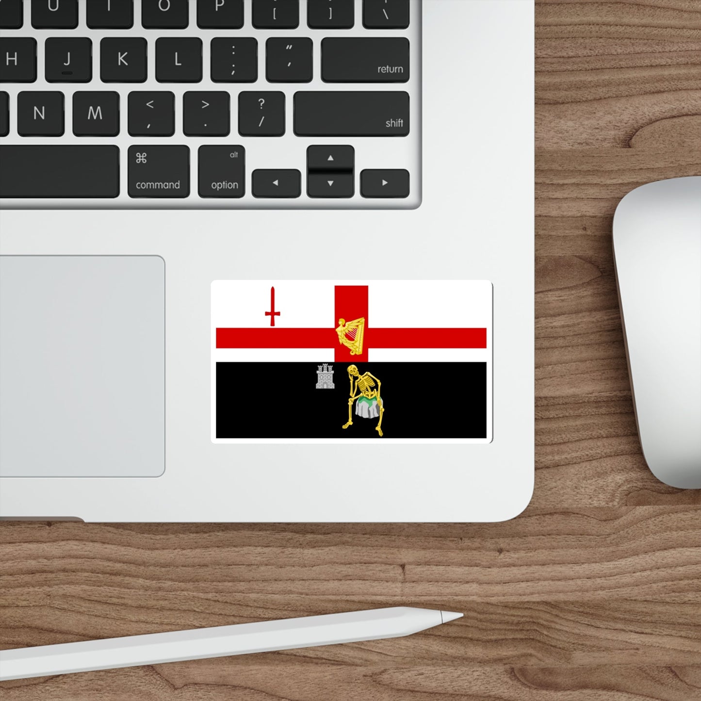 Flag of Londonderry Ireland STICKER Vinyl Die-Cut Decal-The Sticker Space