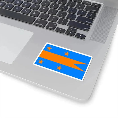 Flag of Long Island (United States) STICKER Vinyl Kiss-Cut Decal - The Sticker Space