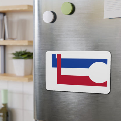 Flag of Longmont Colorado - Die-Cut Magnet-The Sticker Space