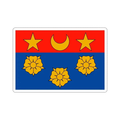 Flag of Longueuil Quebec Canada STICKER Vinyl Die-Cut Decal 4 Inch - The Sticker Space