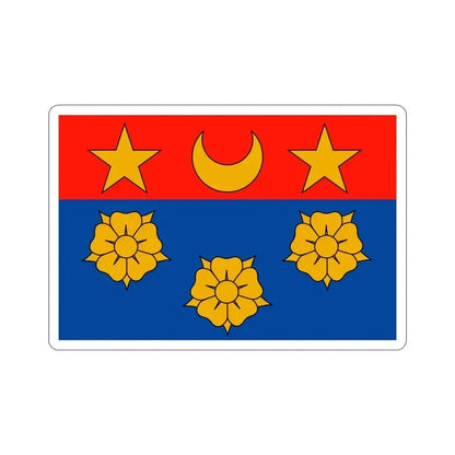 Flag of Longueuil Quebec Canada STICKER Vinyl Die-Cut Decal - The Sticker Space