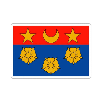 Flag of Longueuil Quebec Canada STICKER Vinyl Die-Cut Decal - The Sticker Space