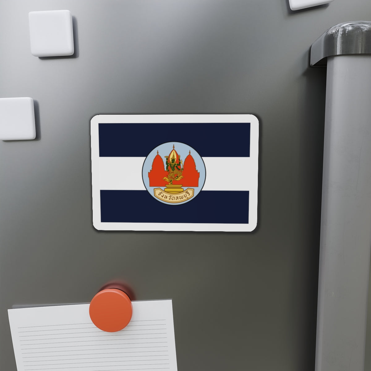 Flag of Lop Buri Province Thailand - Die-Cut Magnet-The Sticker Space