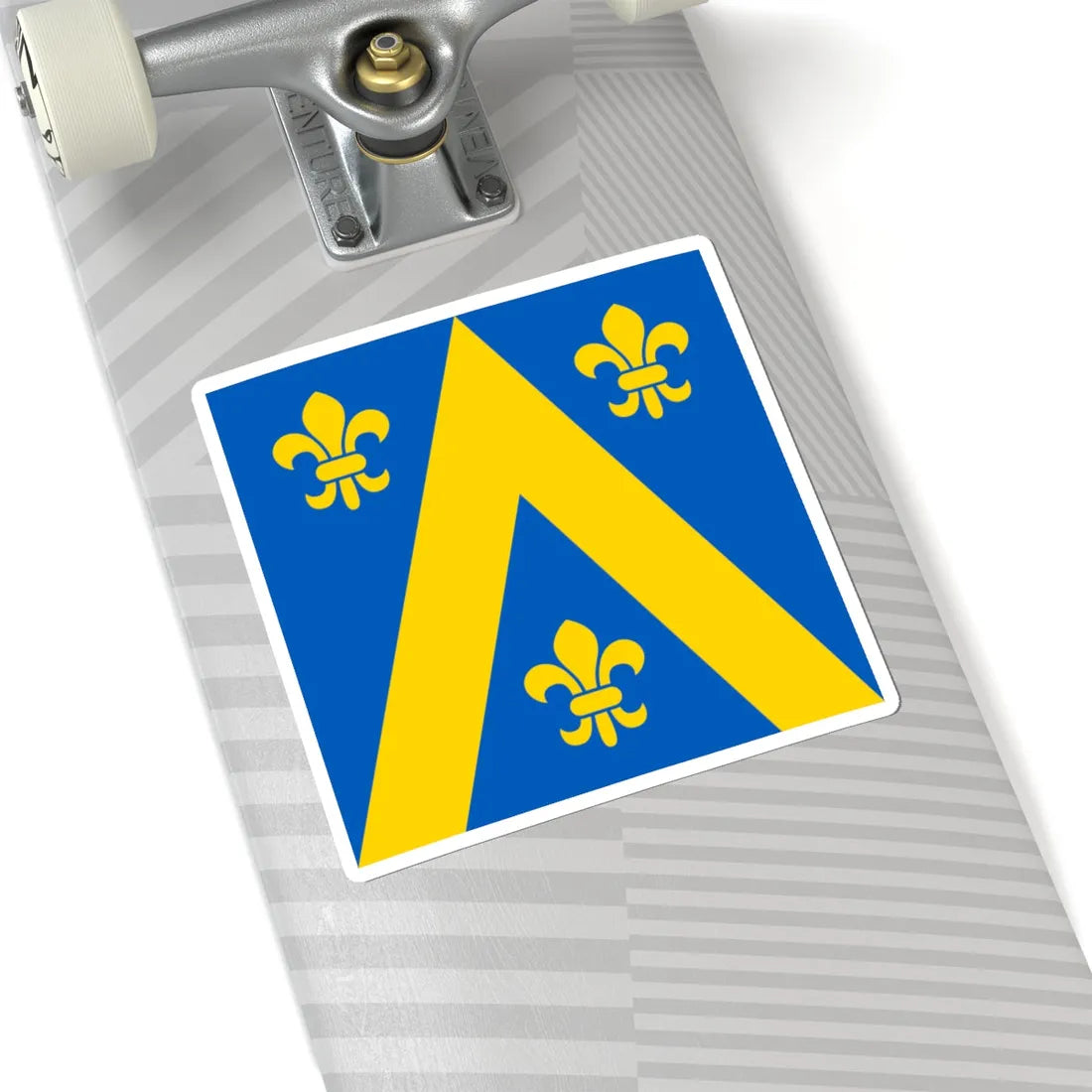 Flag of Lopatyn (Ukraine) STICKER Vinyl Kiss-Cut Decal - The Sticker Space