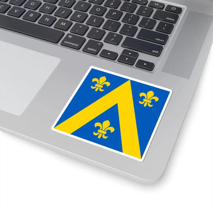 Flag of Lopatyn (Ukraine) STICKER Vinyl Kiss-Cut Decal - The Sticker Space