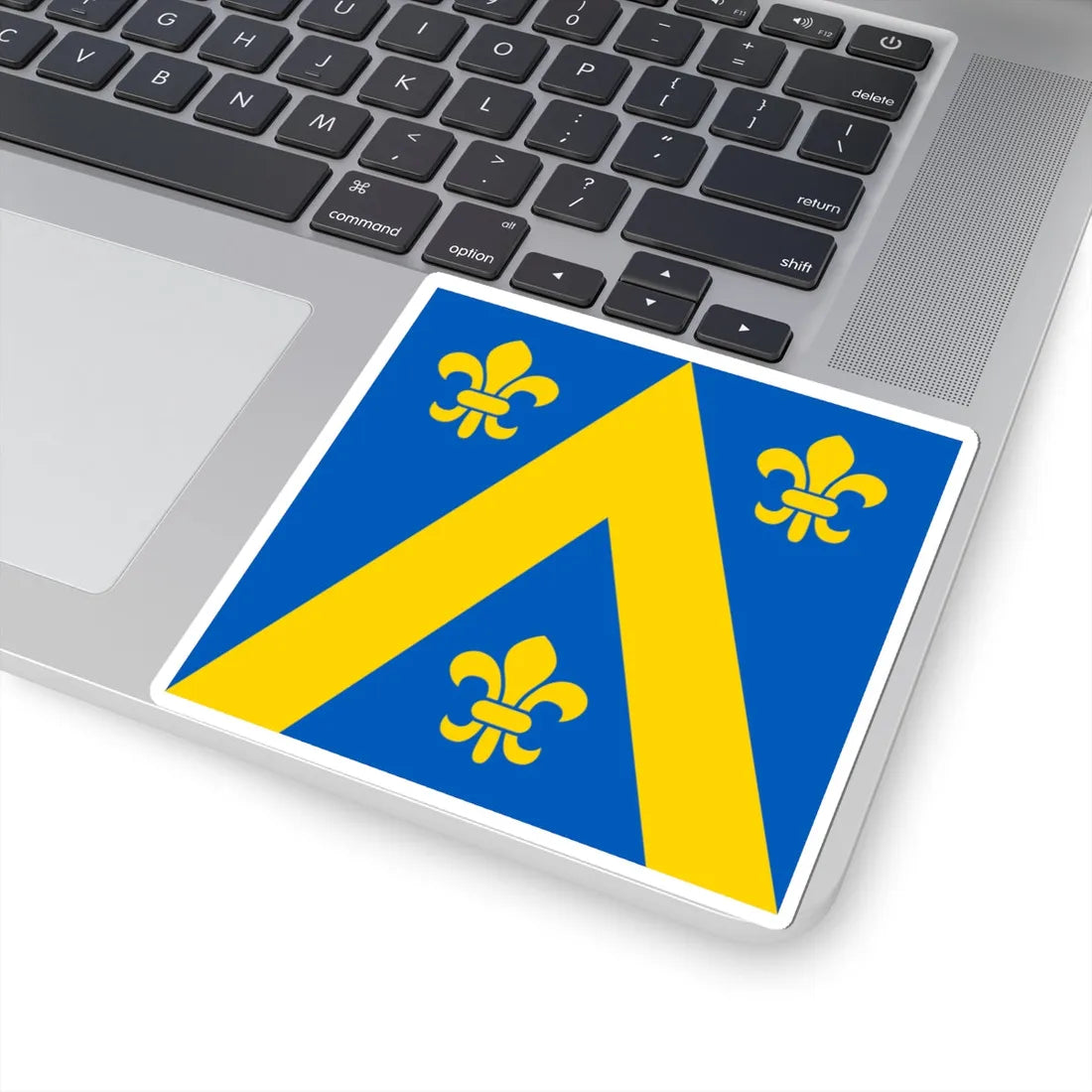 Flag of Lopatyn (Ukraine) STICKER Vinyl Kiss-Cut Decal - The Sticker Space