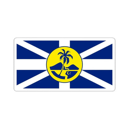 Flag of Lord Howe Island (Australia) STICKER Vinyl Kiss-Cut Decal 3 Inch White - The Sticker Space