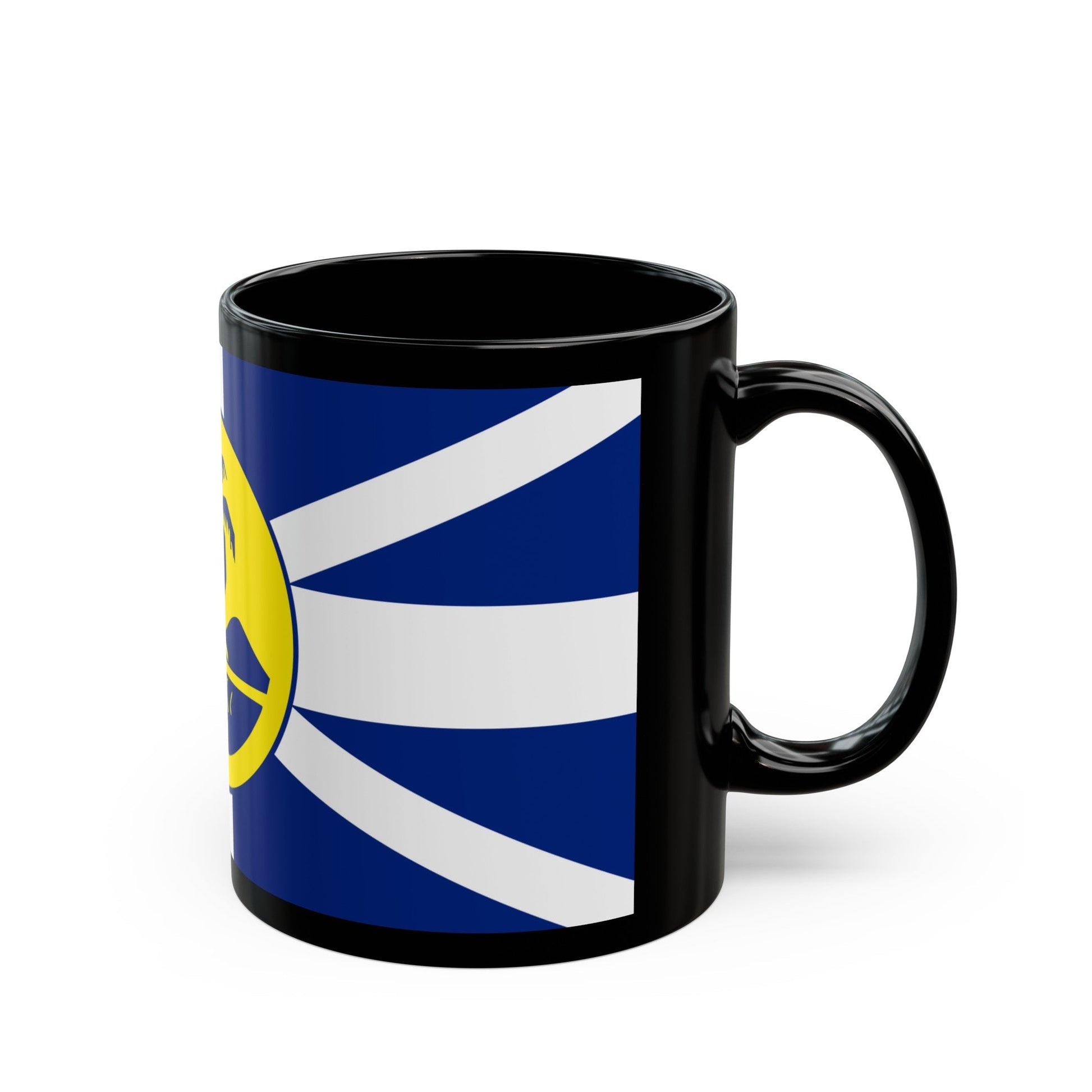 Flag of Lord Howe Island New South Wales Australia - Black Coffee Mug-The Sticker Space