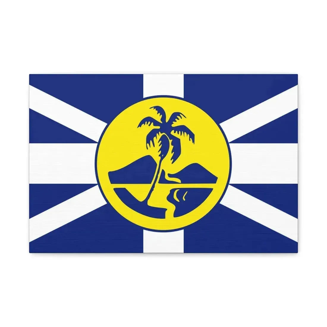 Flag of Lord Howe Island New South Wales Australia - Canvas Wall Art 18″ x 12″ 1.25" - The Sticker Space