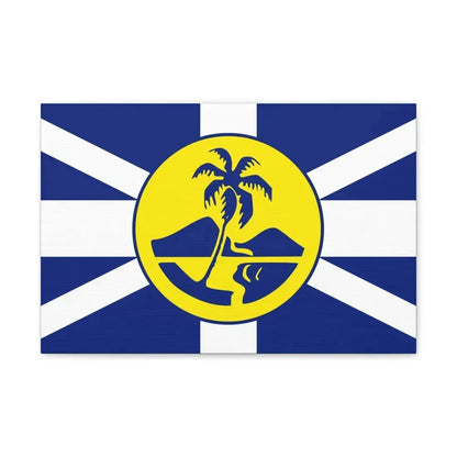 Flag of Lord Howe Island New South Wales Australia - Canvas Wall Art 18″ x 12″ 1.25" - The Sticker Space