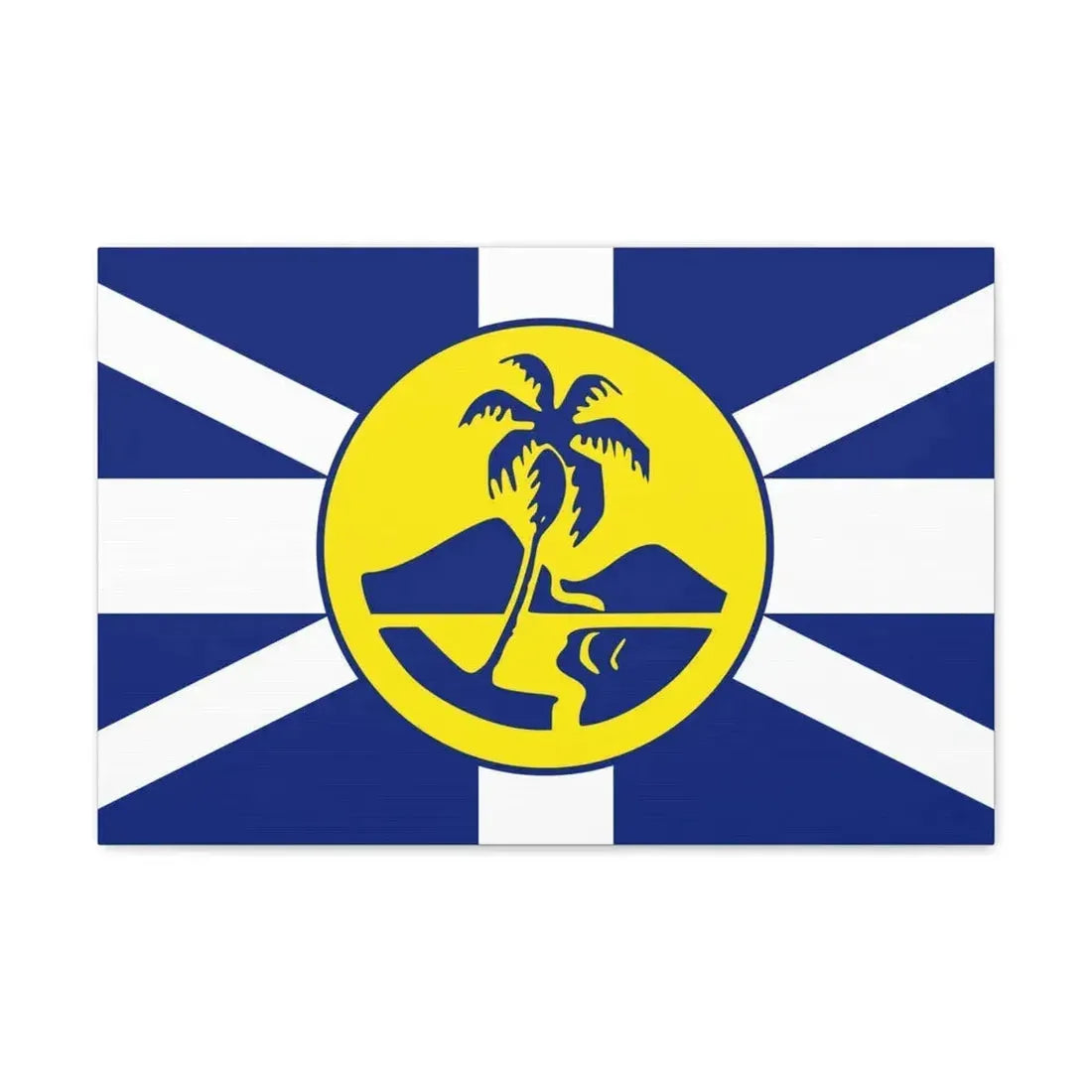 Flag of Lord Howe Island New South Wales Australia - Canvas Wall Art 24″ x 16″ 1.25" - The Sticker Space