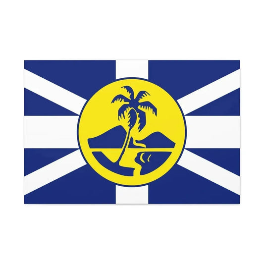 Flag of Lord Howe Island New South Wales Australia - Canvas Wall Art 36" x 24" 1.25" - The Sticker Space