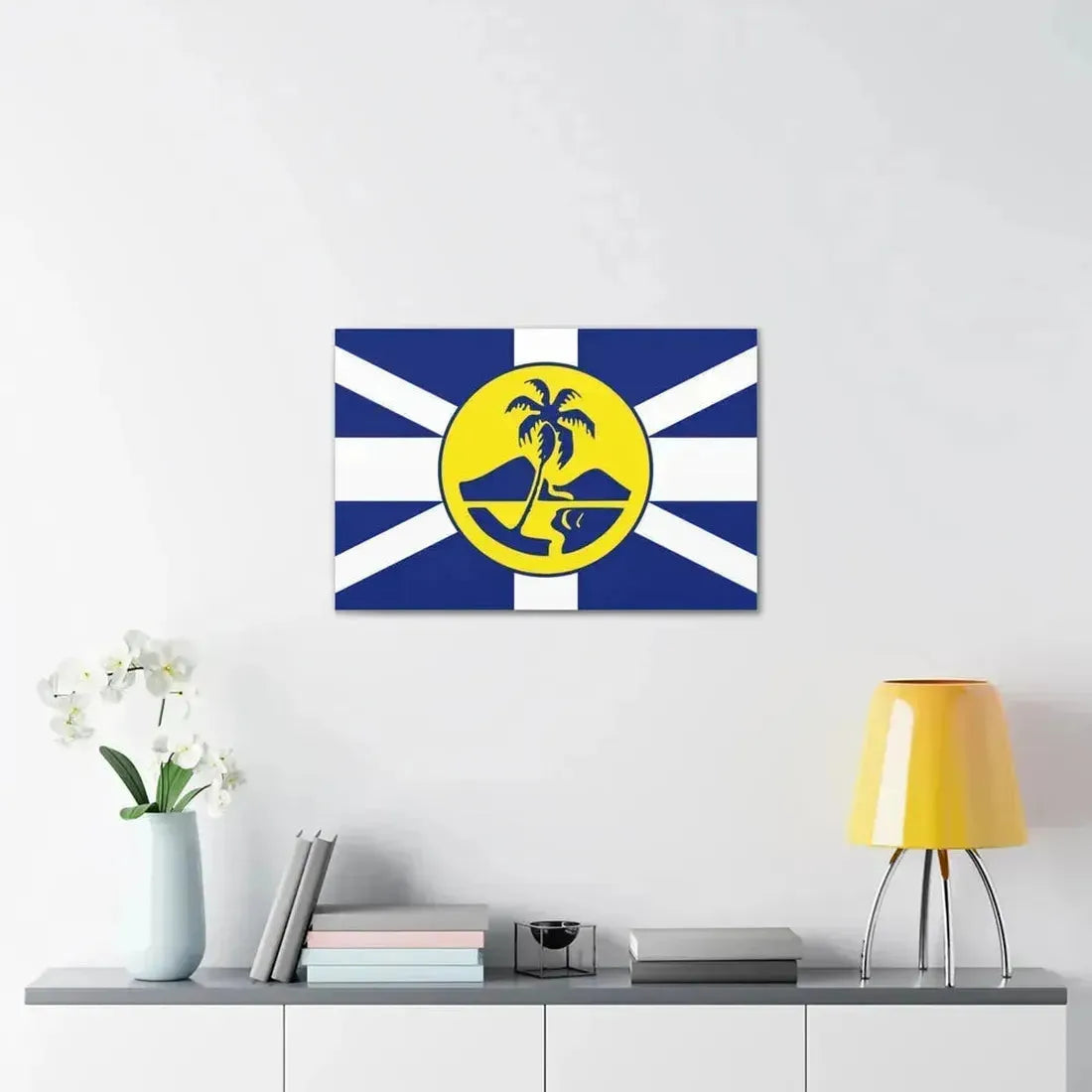 Flag of Lord Howe Island New South Wales Australia - Canvas Wall Art - The Sticker Space