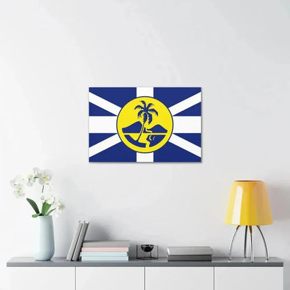 Flag of Lord Howe Island New South Wales Australia - Canvas Wall Art - The Sticker Space