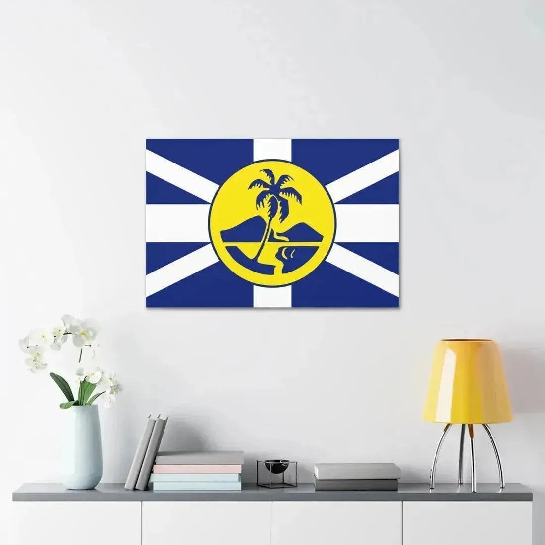 Flag of Lord Howe Island New South Wales Australia - Canvas Wall Art - The Sticker Space