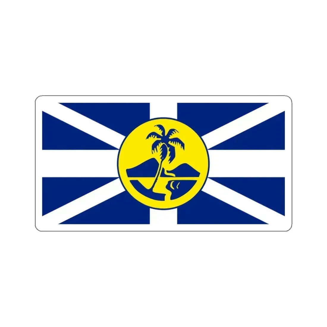 Flag of Lord Howe Island New South Wales Australia STICKER Vinyl Die-Cut Decal 3 Inch - The Sticker Space