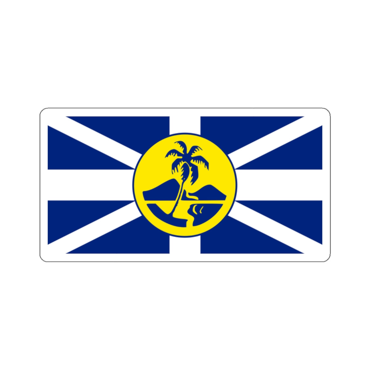 Flag of Lord Howe Island New South Wales Australia STICKER Vinyl Die-Cut Decal-White-The Sticker Space