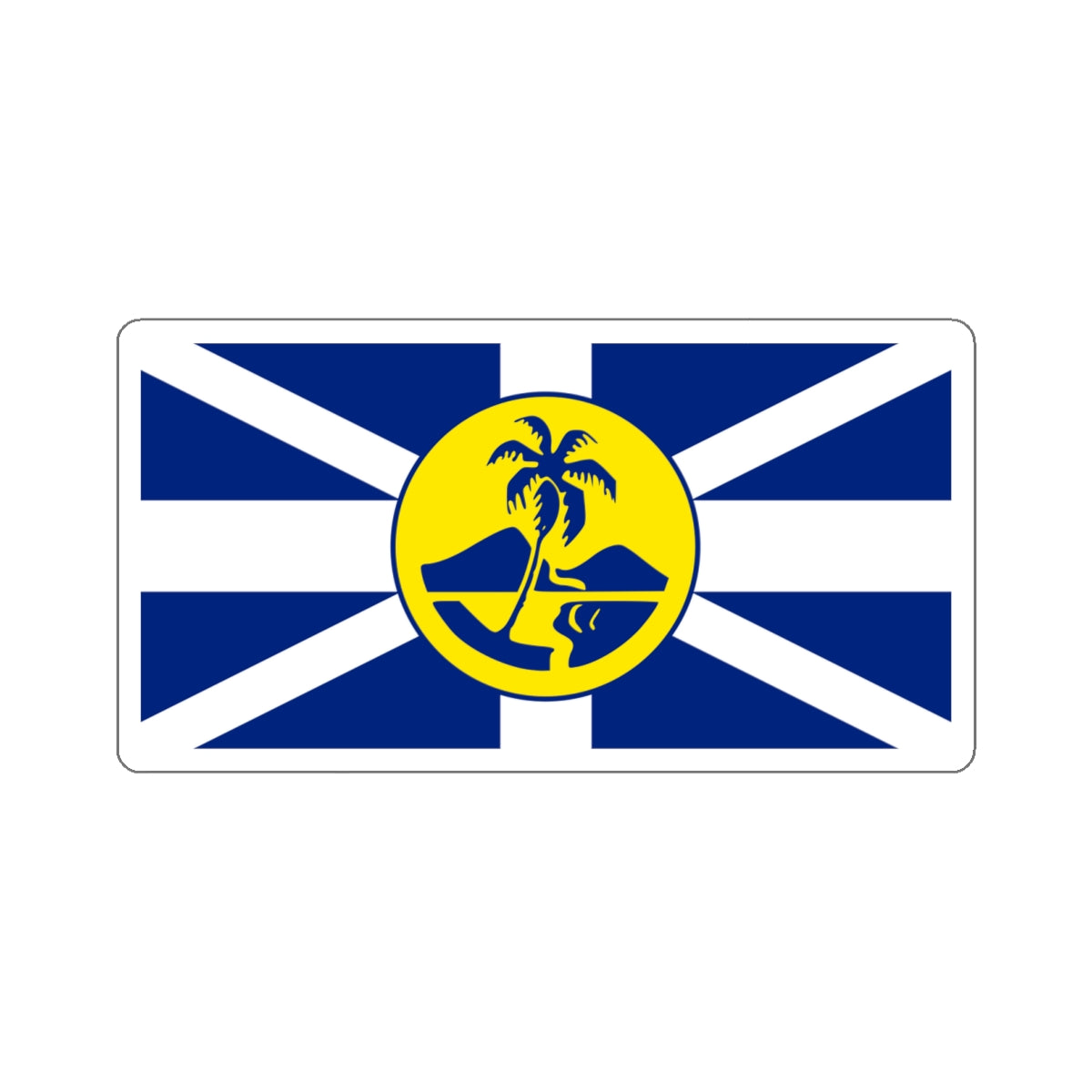 Flag of Lord Howe Island New South Wales Australia STICKER Vinyl Die-Cut Decal-White-The Sticker Space