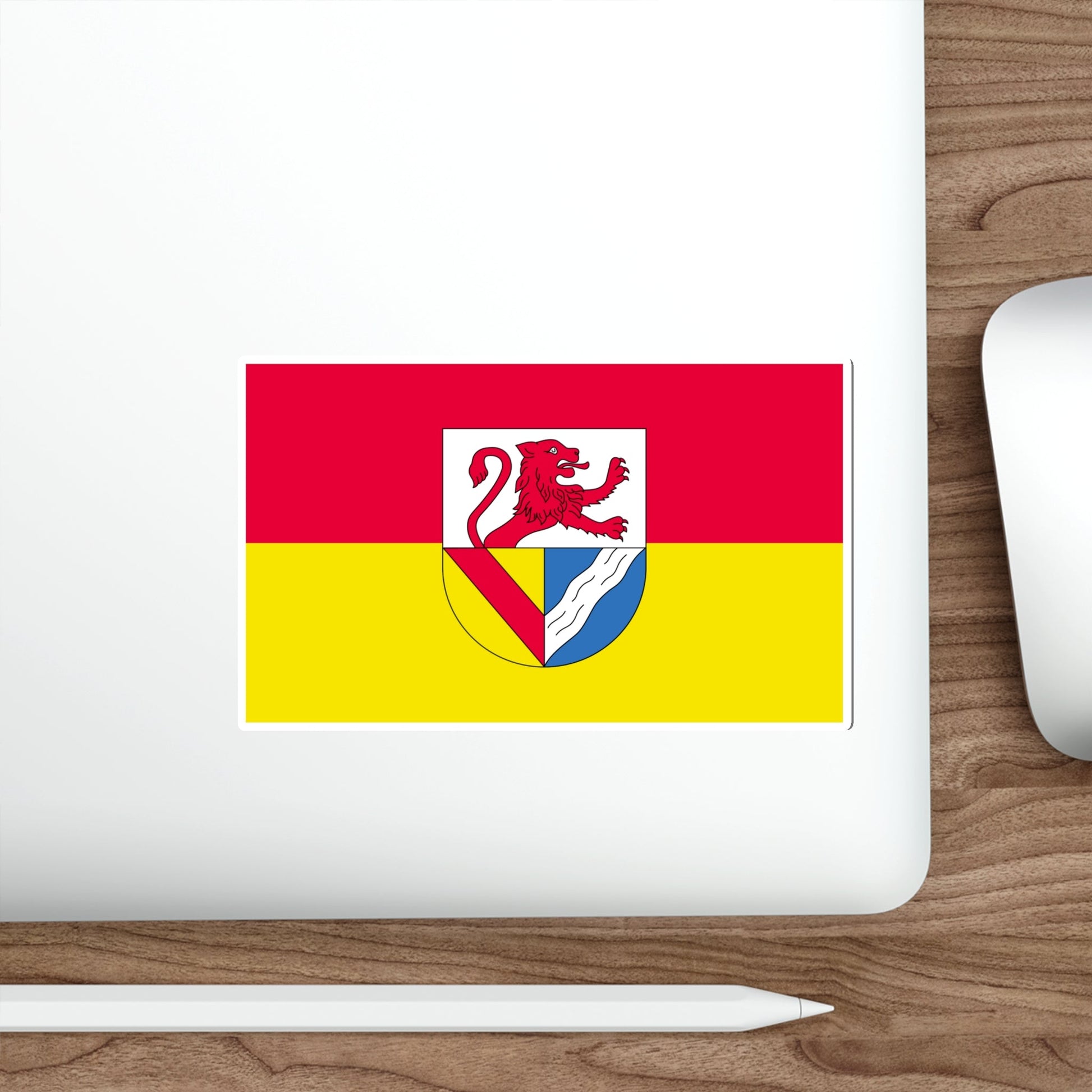 Flag of Lörrach Germany STICKER Vinyl Die-Cut Decal-The Sticker Space