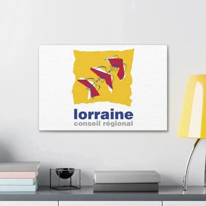 Flag of Lorraine France 2 - Canvas Wall Art - The Sticker Space