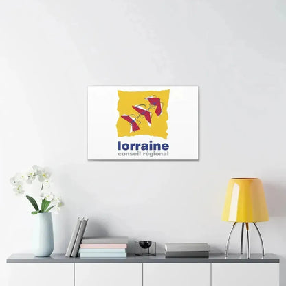 Flag of Lorraine France 2 - Canvas Wall Art - The Sticker Space