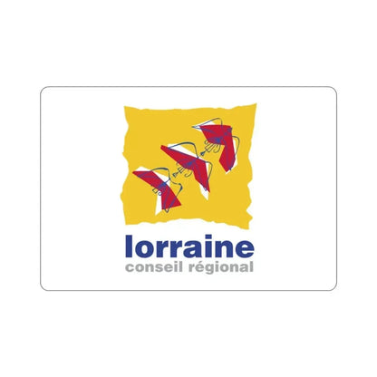 Flag of Lorraine France 2 STICKER Vinyl Die-Cut Decal - The Sticker Space