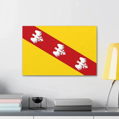 Flag of Lorraine France - Canvas Wall Art - The Sticker Space