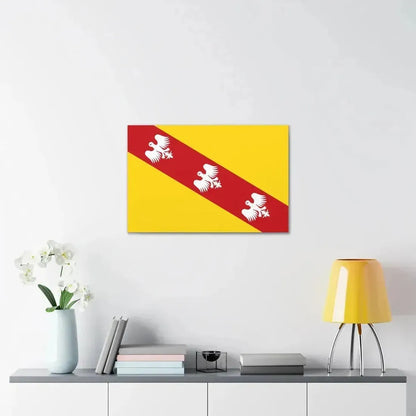 Flag of Lorraine France - Canvas Wall Art - The Sticker Space