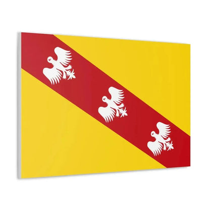 Flag of Lorraine France - Canvas Wall Art - The Sticker Space