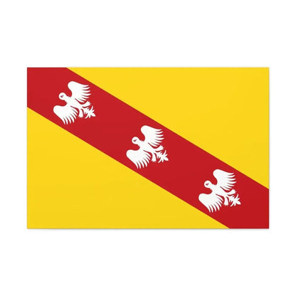 Flag of Lorraine France - Canvas Wall Art - The Sticker Space