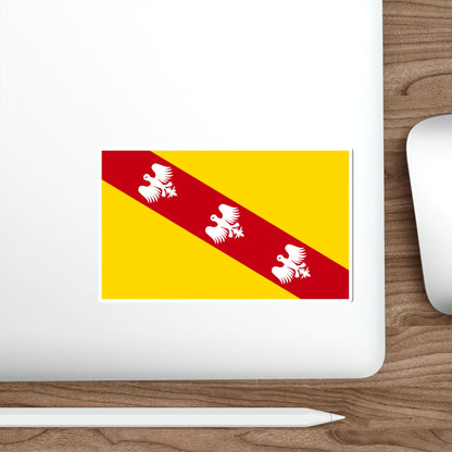 Flag of Lorraine France STICKER Vinyl Die-Cut Decal-The Sticker Space