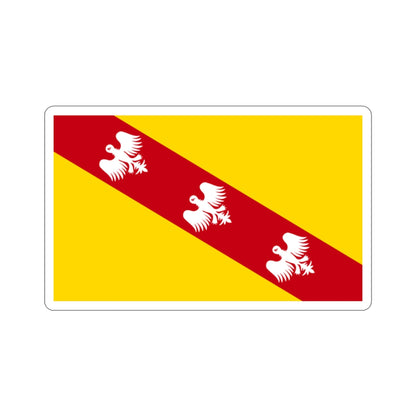 Flag of Lorraine France STICKER Vinyl Die-Cut Decal-2 Inch-The Sticker Space