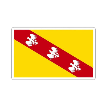 Flag of Lorraine France STICKER Vinyl Die-Cut Decal 6 Inch - The Sticker Space