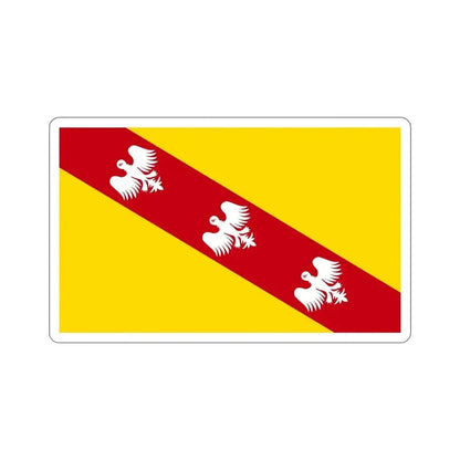 Flag of Lorraine France STICKER Vinyl Die-Cut Decal - The Sticker Space