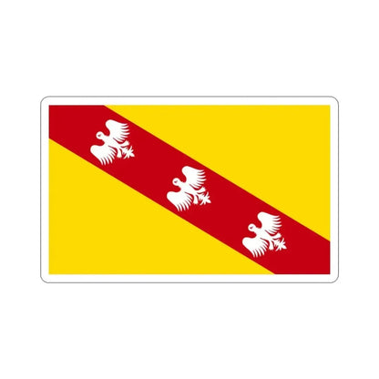 Flag of Lorraine France STICKER Vinyl Die-Cut Decal - The Sticker Space