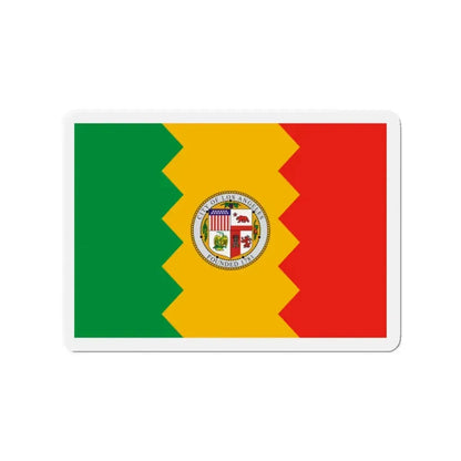 Flag of Los Angeles California - Refrigerator Magnet 2 Inch - The Sticker Space