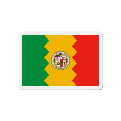Flag of Los Angeles California - Refrigerator Magnet - The Sticker Space